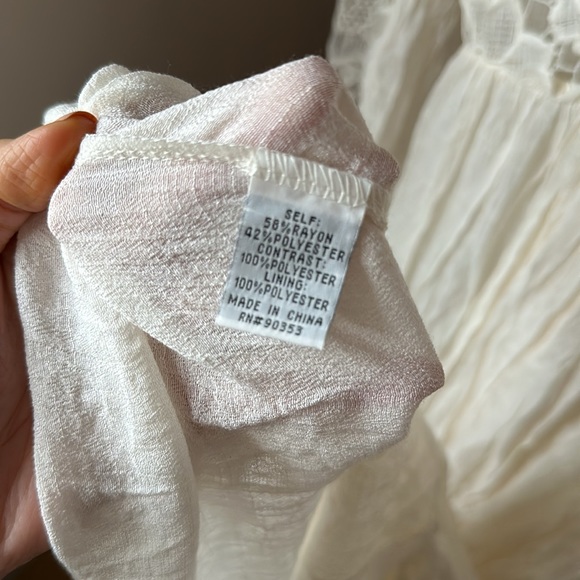 Cream Boho Dress - Picture 9 of 9